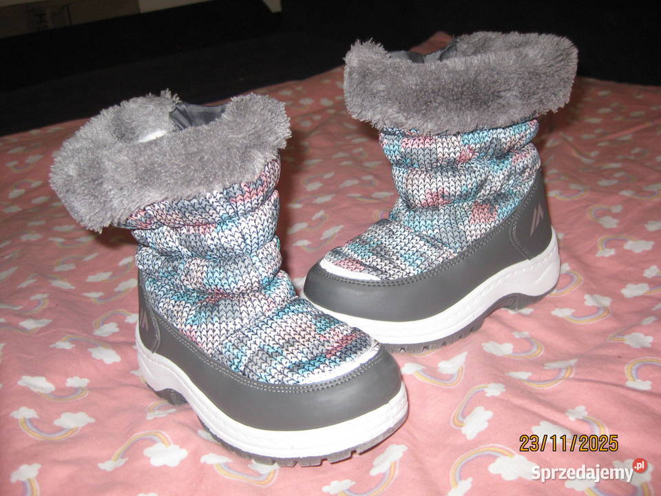Buty zimowe śniegowce 25 lubelskie sprzedam