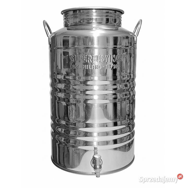 Bańka nierdzewna inox BECZKA z kranem 30L na Siemianowice Śląskie