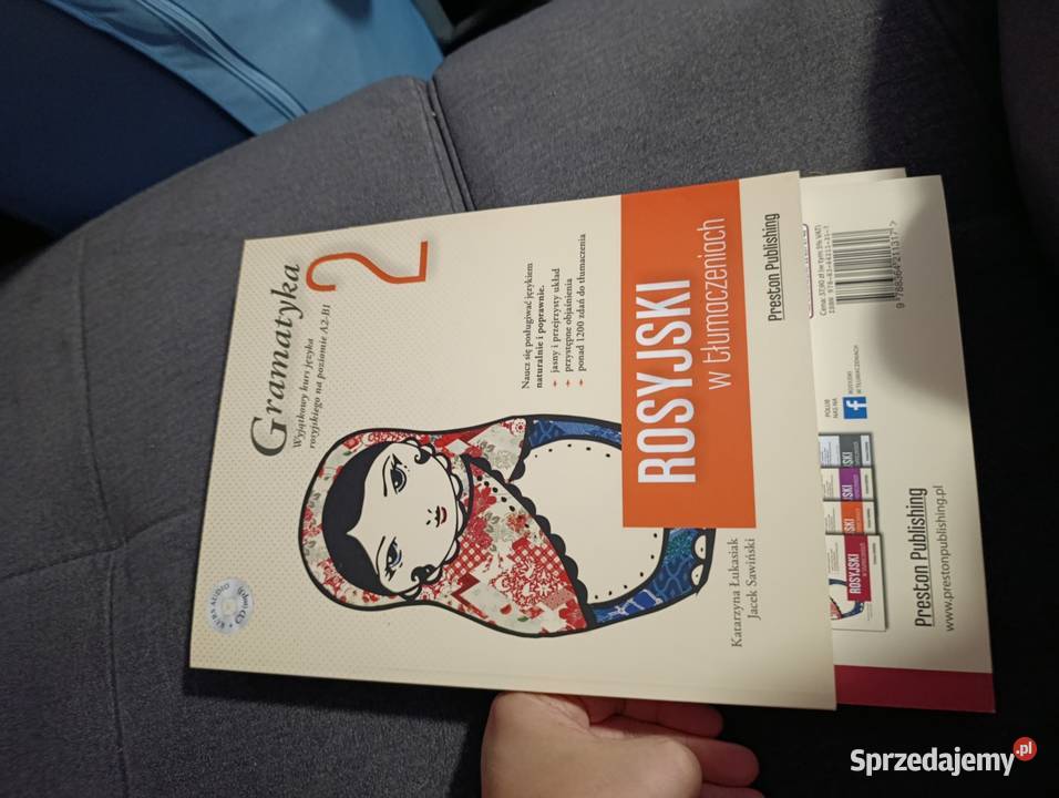 gramatyka rosyjski w tłumaczeniach 3 książki z sprzedam