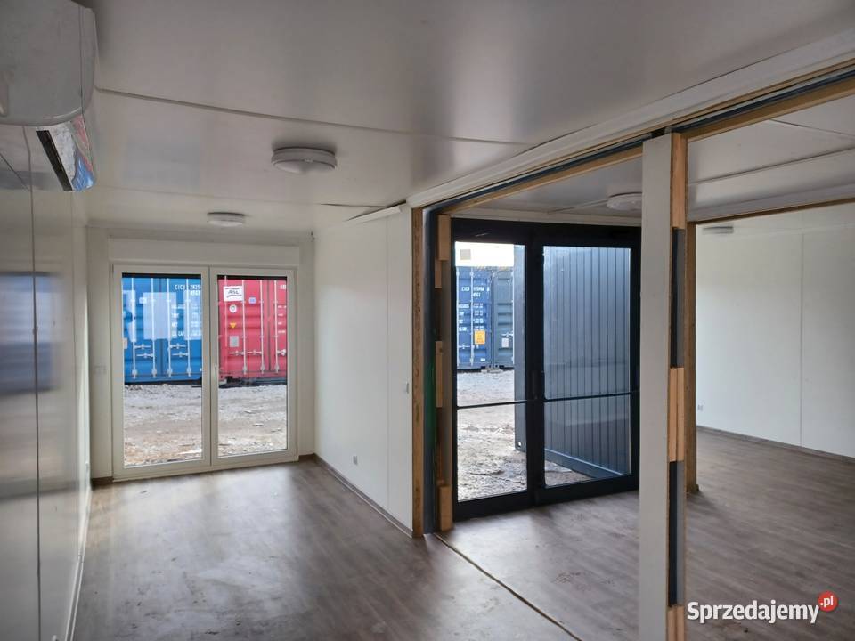 ZESTAW KONTENER BIUROWO MIESZKALNY Z