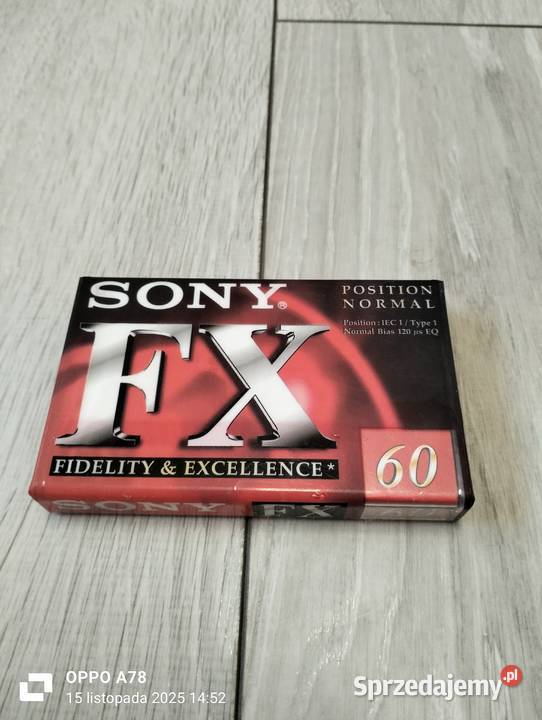 kaseta magnetofonowa z dawnych czasów Gryfino