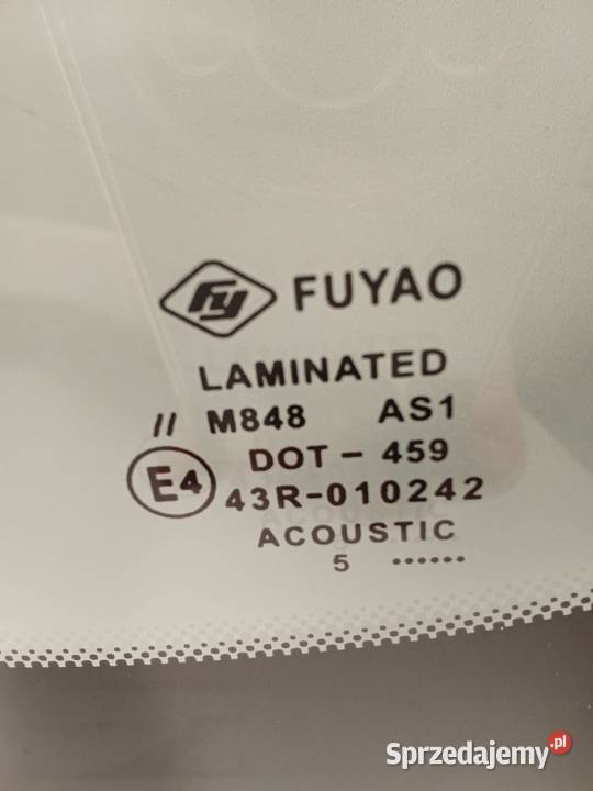 Szyba Przednia XPENG G6 23 Sensor Kamera osobowe Przednie Bralin