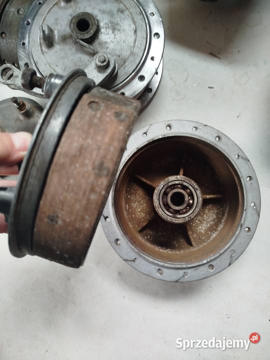 Piasta bęben hamulcowy przód tył WSK
