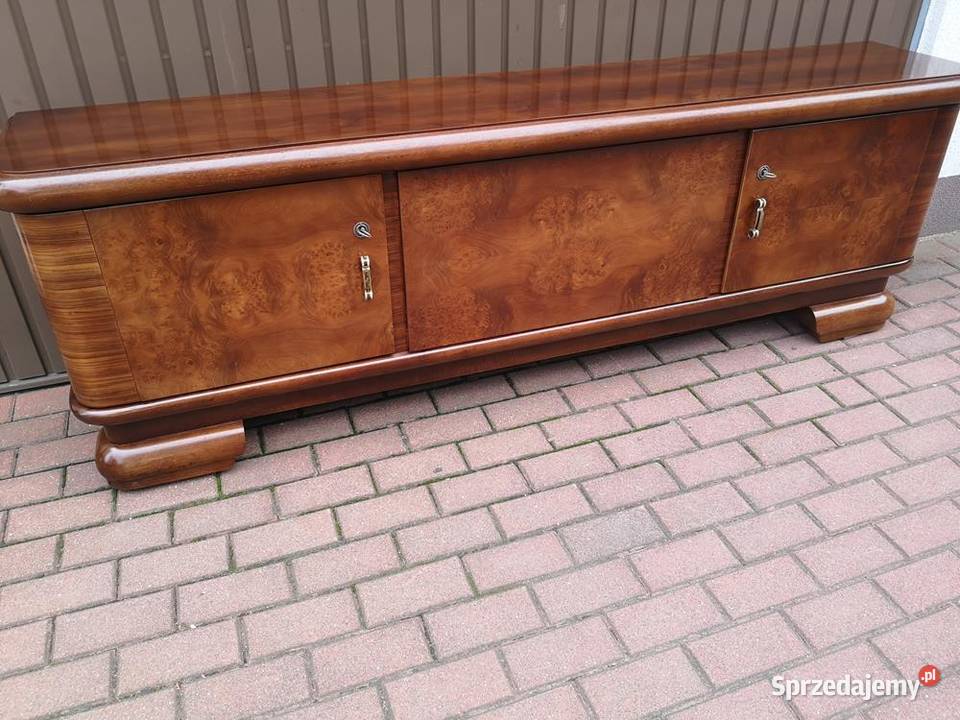 Komoda Szafka ARTDECO RTV Niska 217 Orzech Swarzędz