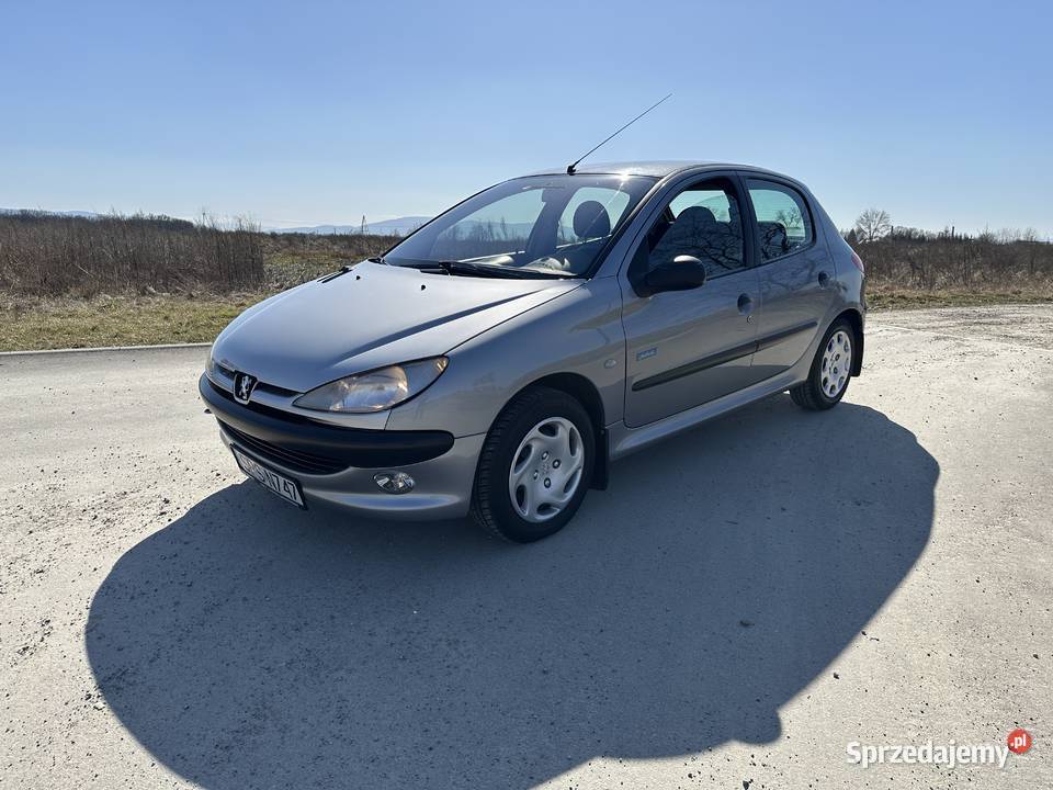 Peugeot 206 14 75 2002r Klimatyzacja Nowy Pszczyna