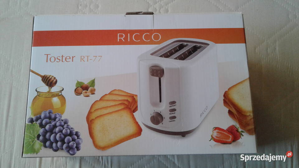 Toster Elektryczny RICCO model RT77 750W NOWY