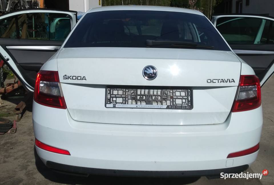 SKODA OCTAWIA III Ćwiartka Błotnik Próg LF9F zachodniopomorskie Dębno