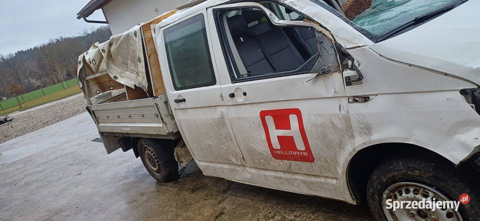 VW T6 20 4motion CXH 150 Uszkodzony tak Furgony Rabka-Zdrój