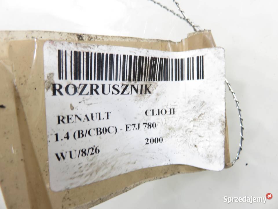 ROZRUSZNIK RENAULT CLIO II 14 BCB0C E7J 780