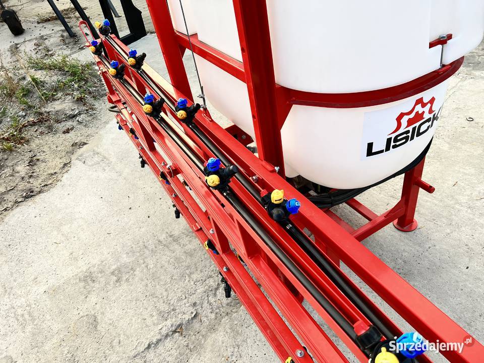 Opryskiwacz polowy LISICKI 400 600L 1215m Promar nieuszkodzony Rawa Mazowiecka