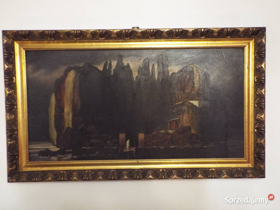 Arnold Bcklin Wyspa umarłych Będzin sprzedam