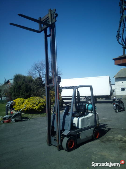 Sprzedam wózek widłowy Fiat OM G18 LPG duplex 4m Wróblew