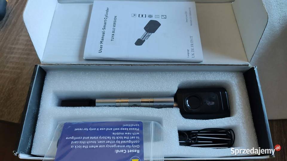 Tuya Smart Bluetooth Cylinder Lock inteligentna wielkopolskie Książ Wielkopolski