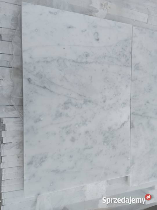 Płytki marmurowe CARRARA BIANCO pasy 2 poler Przemyśl sprzedam