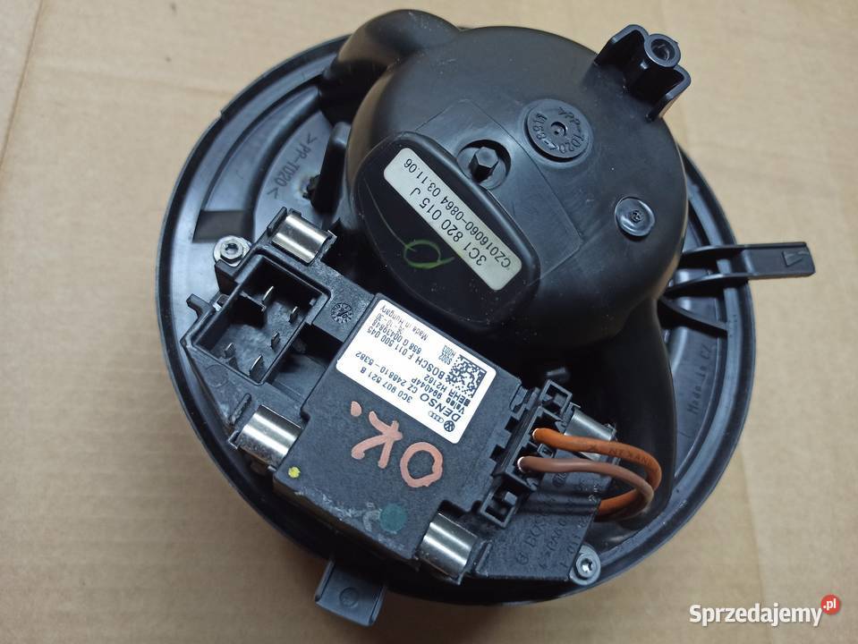 PASSAT B6 DMUCHAWA NAWIEWU REZYSTOR 3C1820015J Części samochodowe dolnośląskie Bolesławiec