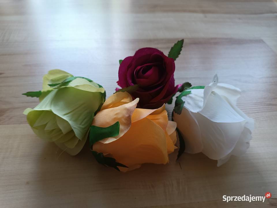 róże pąk do kompozycji różne kolory Siewierz sprzedam