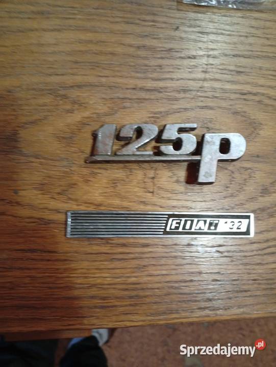 Znaczki fiat 125p 132 stan Siemianowice Śląskie
