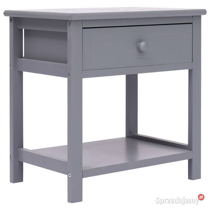 vidaXL Szafka nocna szara 40 x 29 x 42 SKU284050 Nocne Warszawa