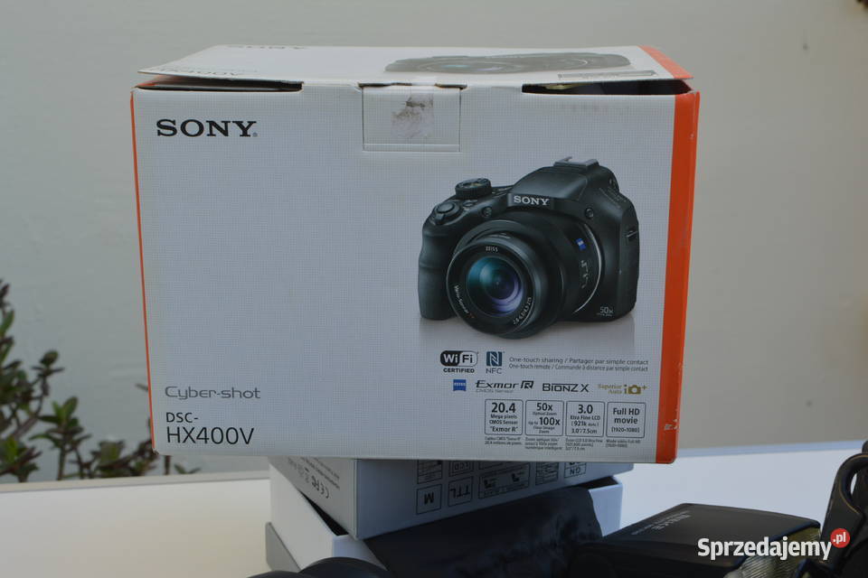 Sony CyberShot HX400V lampa błyskowa torba Biała Podlaska sprzedam