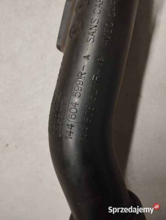 Rura przewód intercoolera Dacia Renault łódzkie Łask