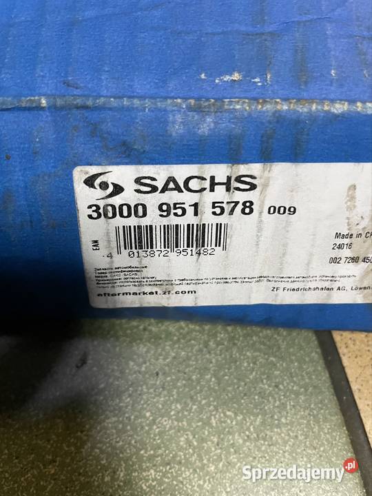 ZESTAW SPRZĘGŁA 3000 951 578 SACHS MINI CABRIO Sprzęgła i elementy Kozy