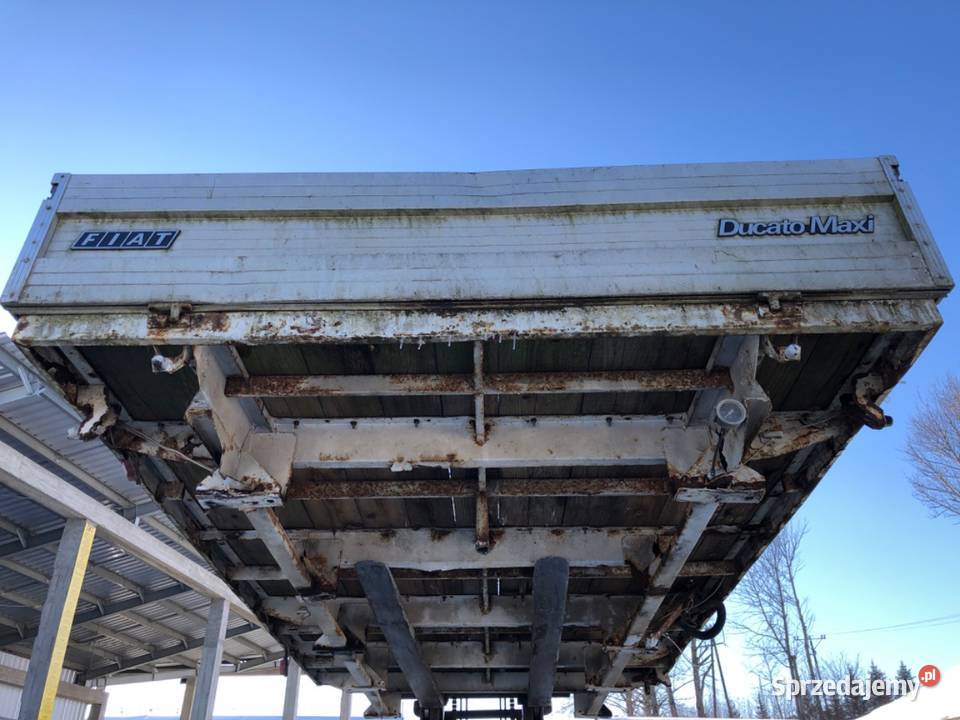 ZABUDOWA SKRZYNIA ŁADUNKOWA FIAT DUCATO I