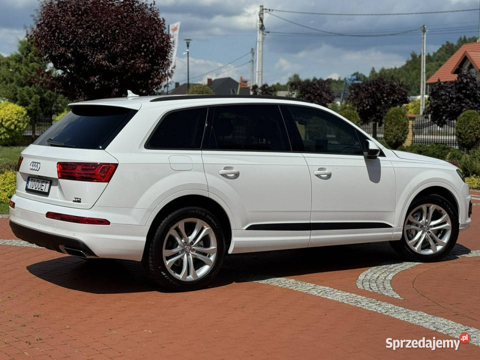 Audi Q7 30 TDI Bogato Wyposażona Polski Salon nawigacja Widełki