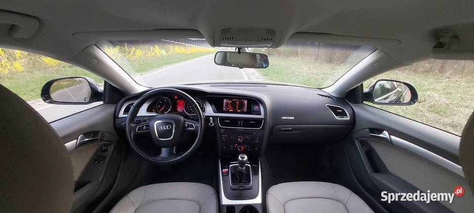 Audi A5 coupe 20TDI 170 2009r 164000 Europa elektryczne lusterka Skarżysko-Kamienna sprzedam