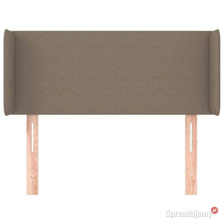 Zagłówek uszak taupe 93x16x7888 tkanina Warszawa