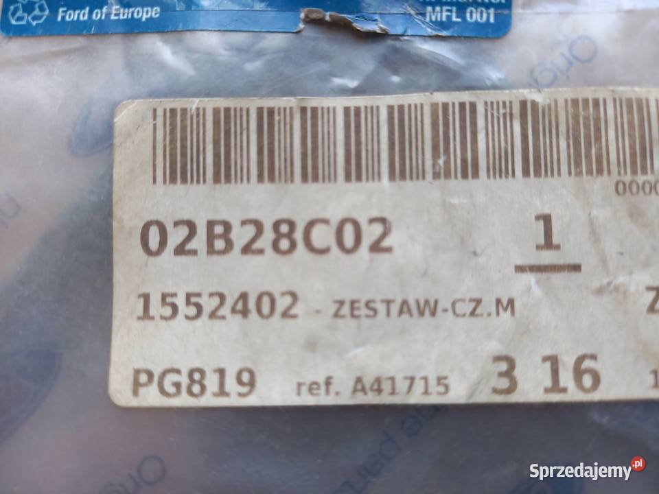 1552402 Przewód przelewowy FiESTA 02 PD14 Kraków sprzedam
