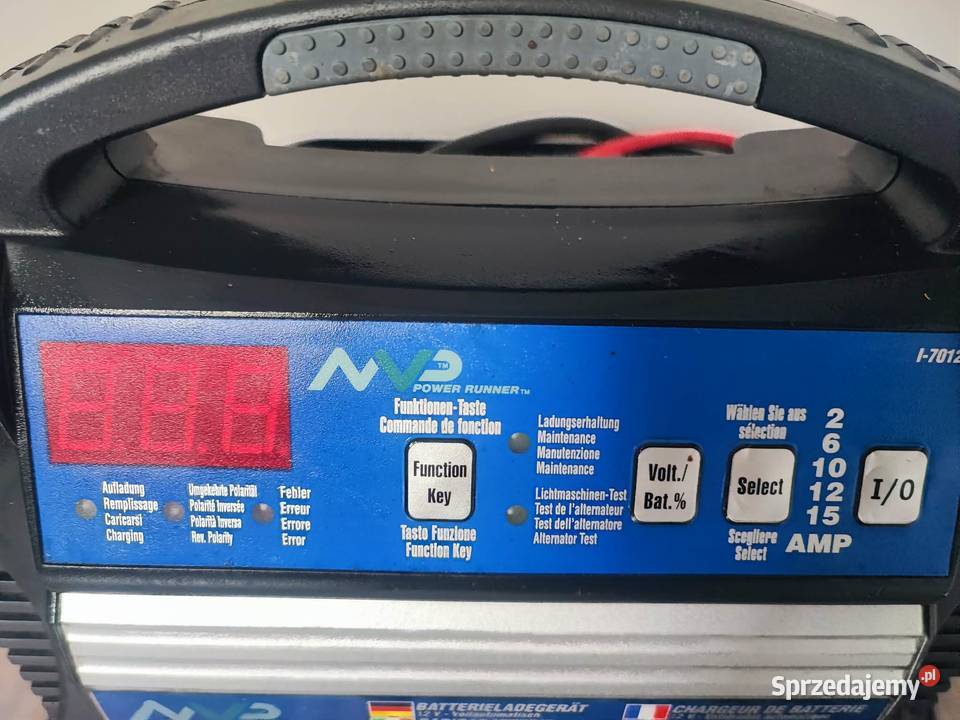 Automatyczny prostownik do akumulatorów 12V NVP podkarpackie Leżajsk sprzedam