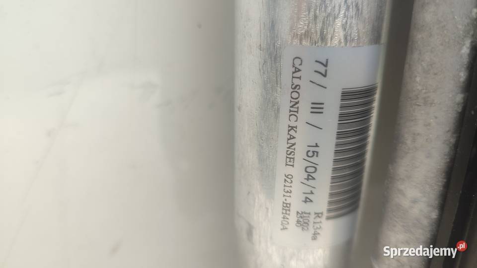 NISSAN NOTE II E12 12B ZESTAW CHŁODNICA WODY Chłodnie wody Włoszczowa