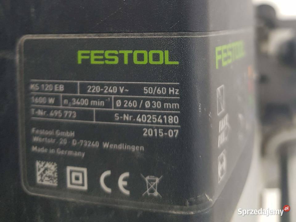 Ukośnica Festool KAPEX 120 EB podlaskie Koszki