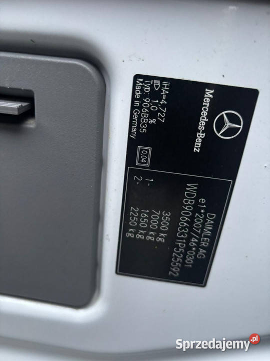 Mercedes Sprinter 201722 130 L2H2Bagażnik2x Złotniki Kujawskie sprzedam