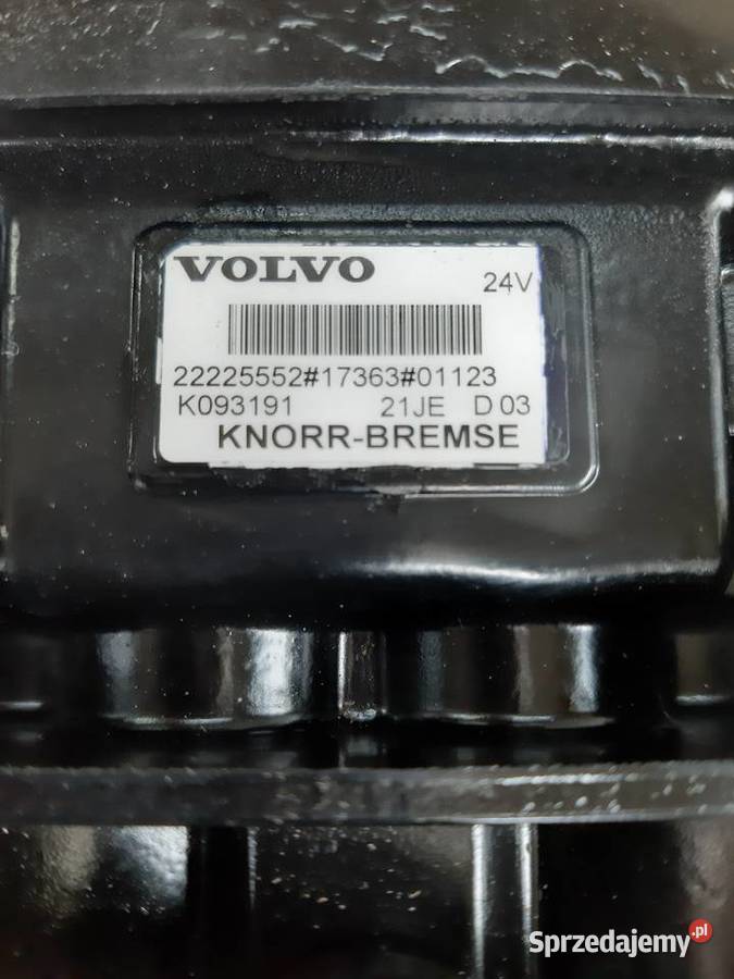 VOLVO ZAWÓR MODULATOR EBS K093191 22225552 pompy hamulcowe Trzciel