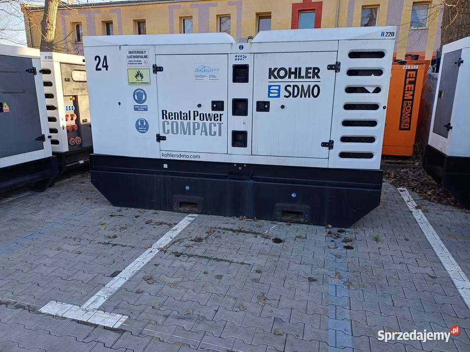 Agregat SDMO R220 Jelcz-Laskowice