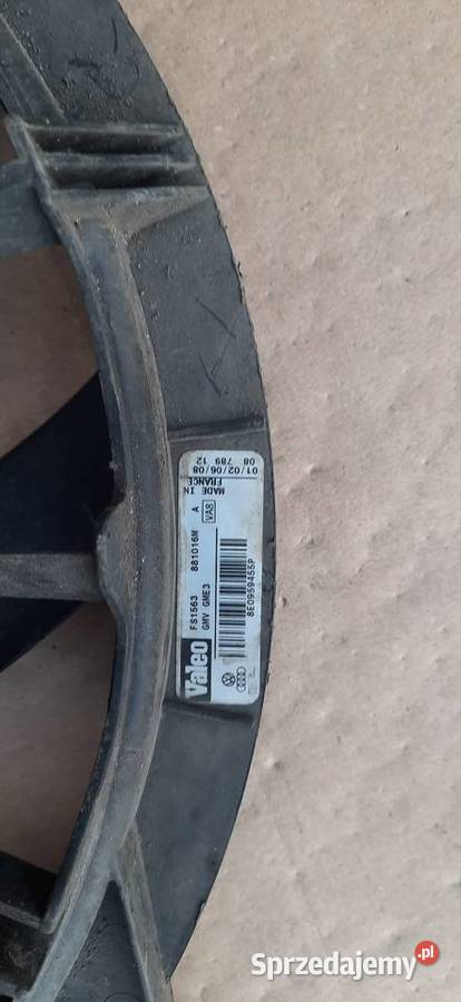 AUDI S4 B6 B7 42 WENTYLATOR CHLODNICY Części Siechnice