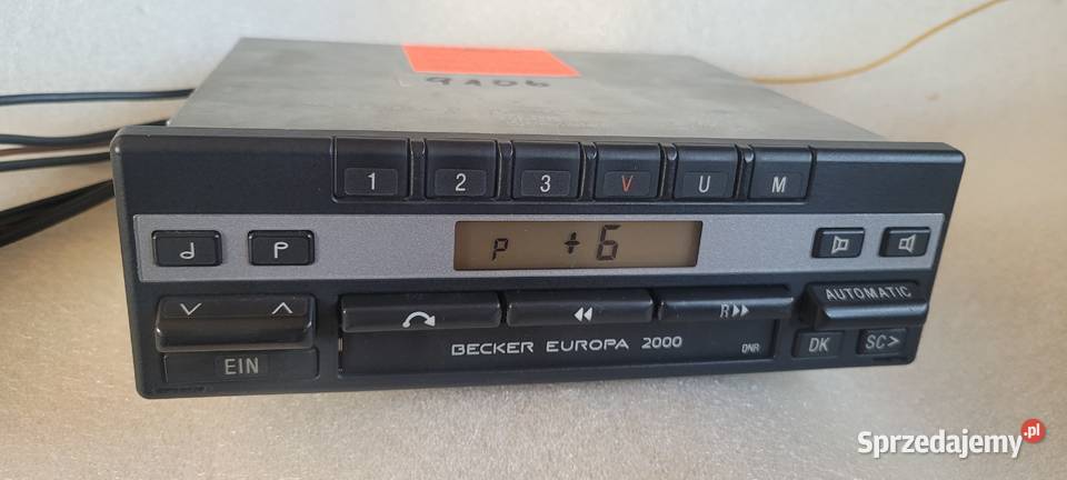 Radio Becker Eropa BE1100 w pięknym stanie osobowe podlaskie Białystok