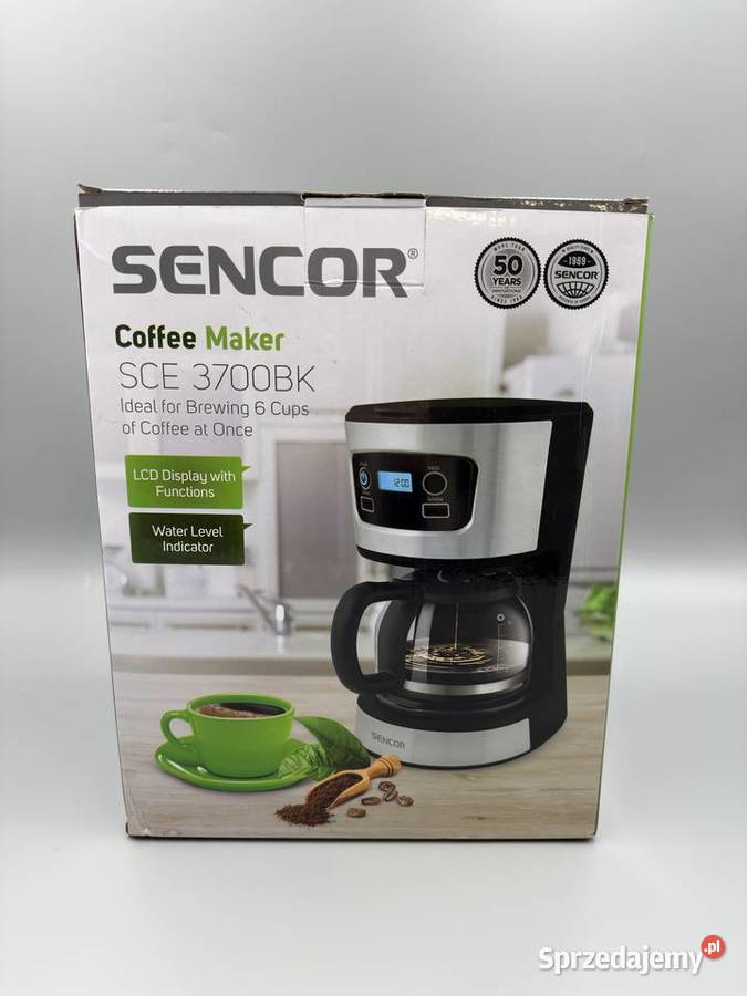 Ekspres przelewowy SENCOR SCE 3700BK dolnośląskie Wrocław