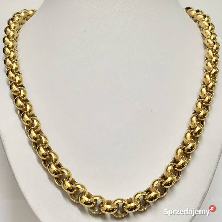 Złoty Łańcuszek damski NASZYJNIK 585 14K cudowny złoto Łańcuszki