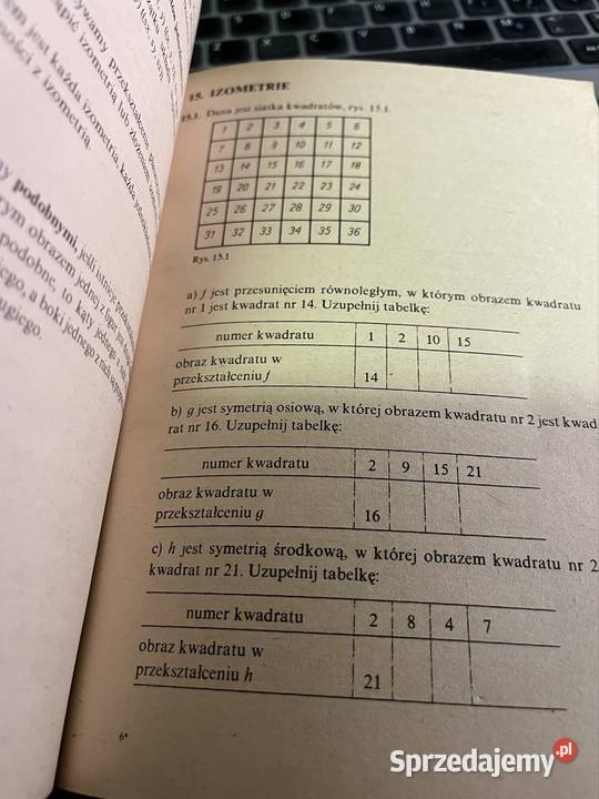 zbiór zadań z matematyki kl 78 Antykwariat Bydgoszcz