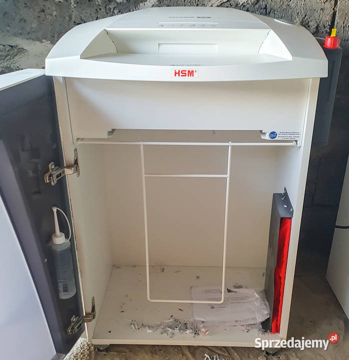Niszczarka HSM Securio B34 C ścinki 45x30mm P4 sprzedam