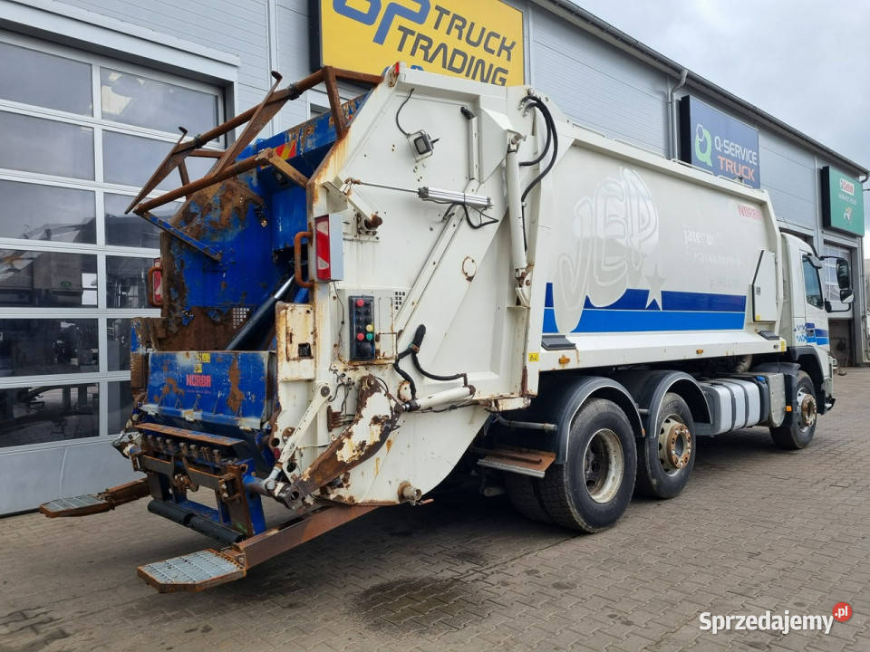 śmieciarki Volvo FM 330 zabudowa śmieciarki Sokołów