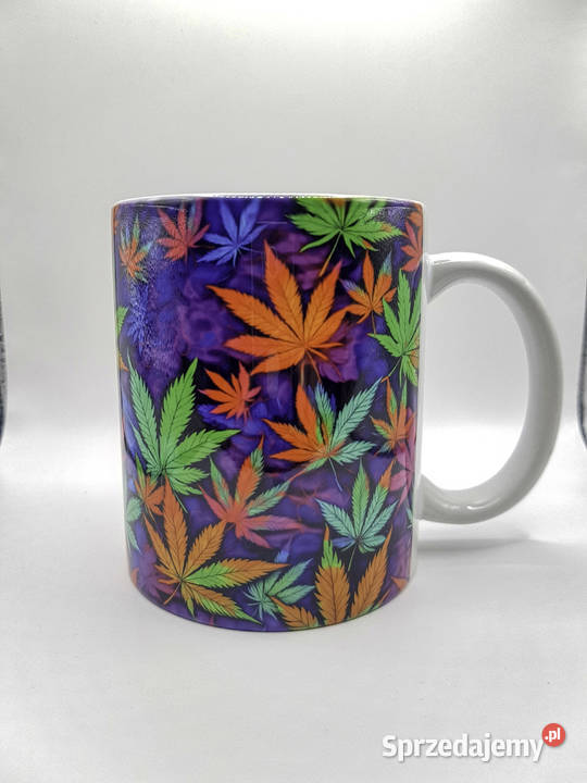 Kubek 330ML Marihuana Weed Zioło Liść Konopi opolskie