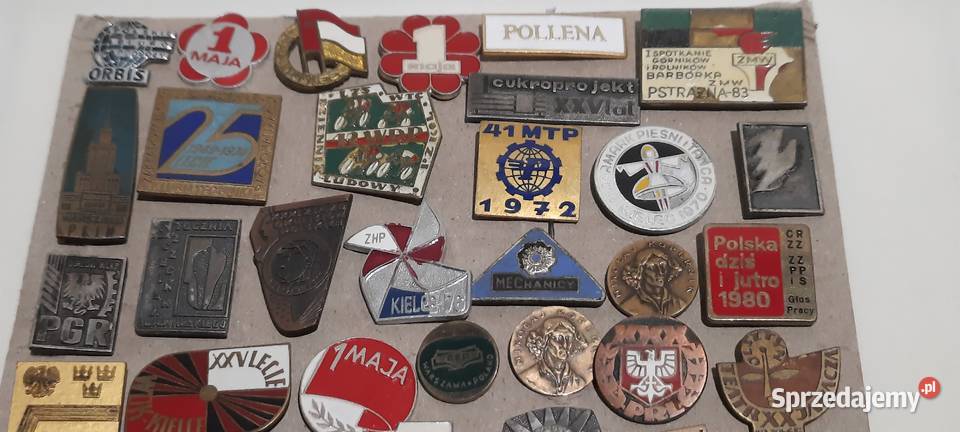 odznaki przypinki 1 mazowieckie Warszawa