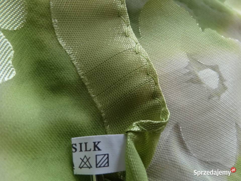 Apaszka Jedwabna 100 Naturalny Jedwab Chustka