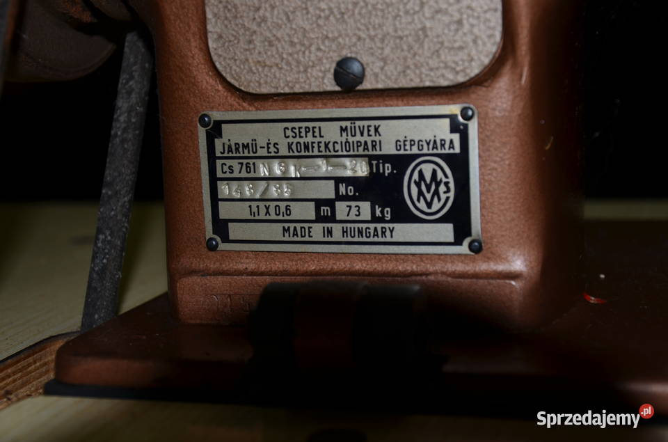 Maszyna Podszywarka csepel cs652 Pozostałe śląskie Częstochowa
