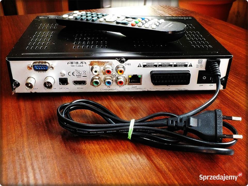 Dekoder DVBT ARIVA 100 CABLE FERGUSON Pilot Żary