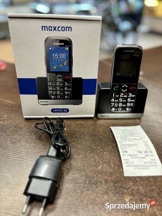 Telefon komórkowy Maxcom MM720 32 MB 16 MB 3G Elektronika Elbląg sprzedam