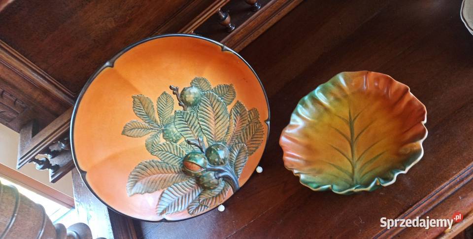 Paterka miska liść Ceramiczna Ipsens Dania pomorskie